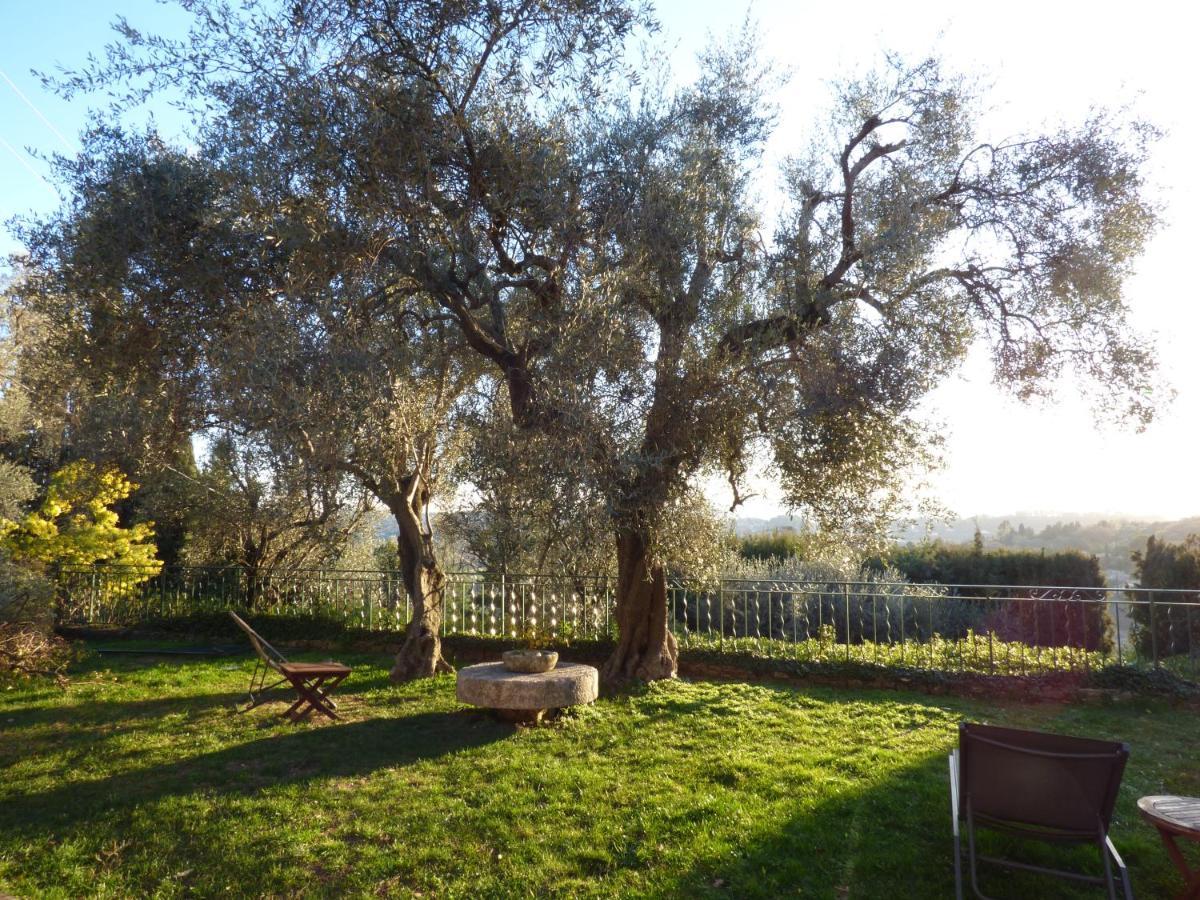 Apartment Cezanne With Heated Pool And Private Garden Chateauneuf-Grasse Exterior foto