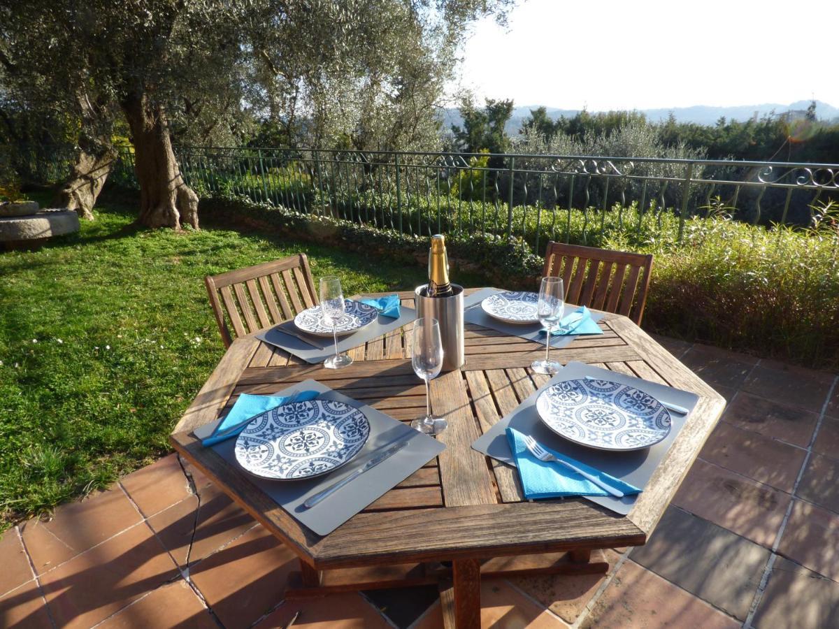 Apartment Cezanne With Heated Pool And Private Garden Chateauneuf-Grasse Exterior foto