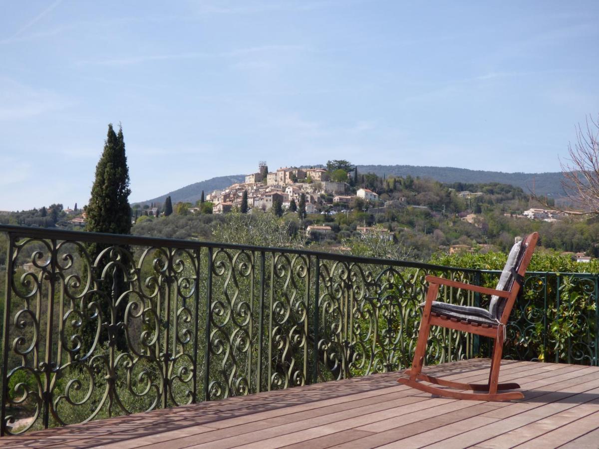 Apartment Cezanne With Heated Pool And Private Garden Chateauneuf-Grasse Exterior foto