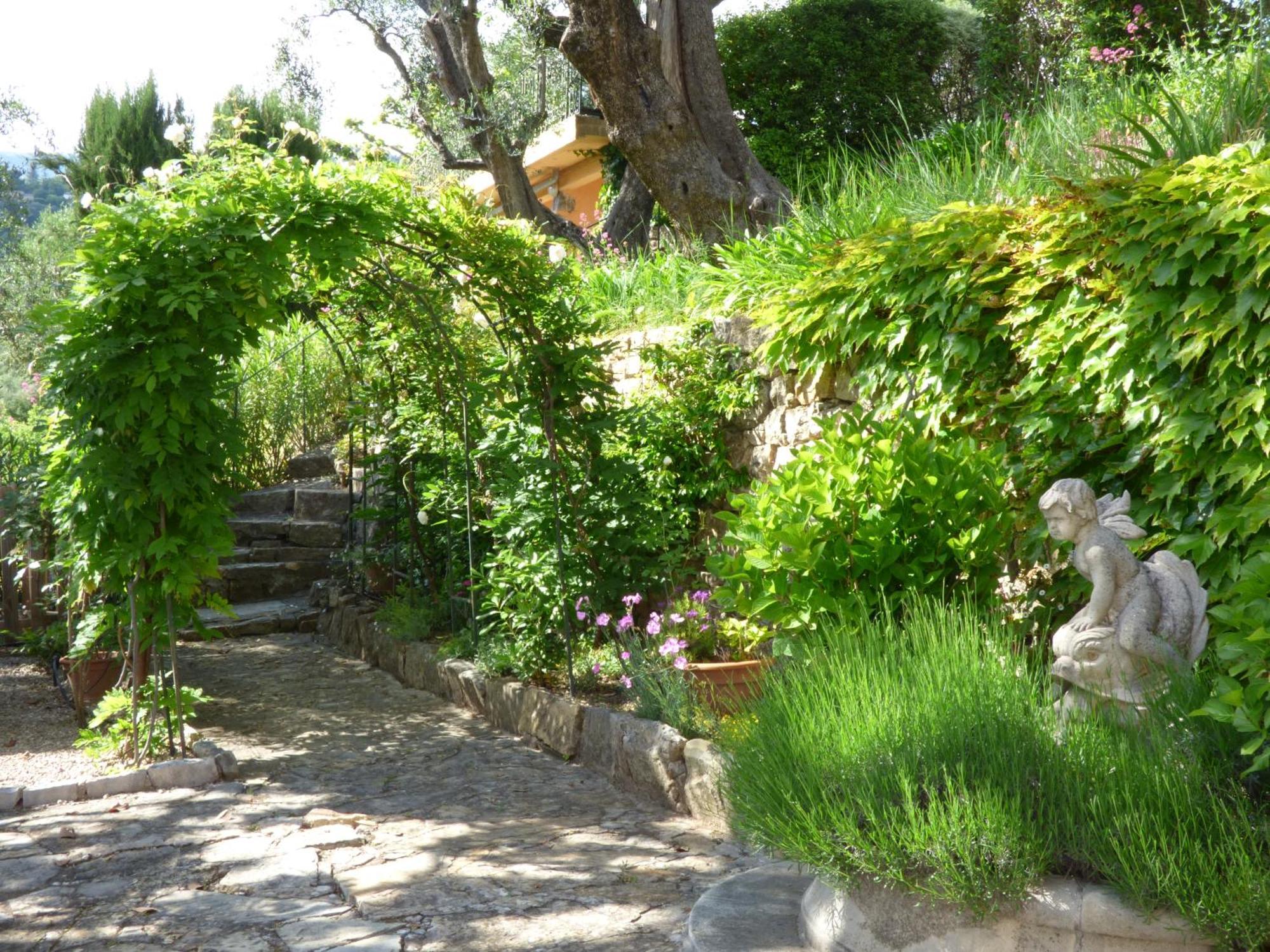 Apartment Cezanne With Heated Pool And Private Garden Chateauneuf-Grasse Exterior foto